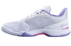Женские теннисные кроссовки Babolat Jet Tere All Court Women - white/lavender