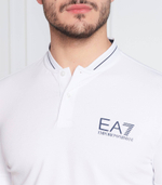 поло EA7 - белый(3RPF18 PJ04Z)