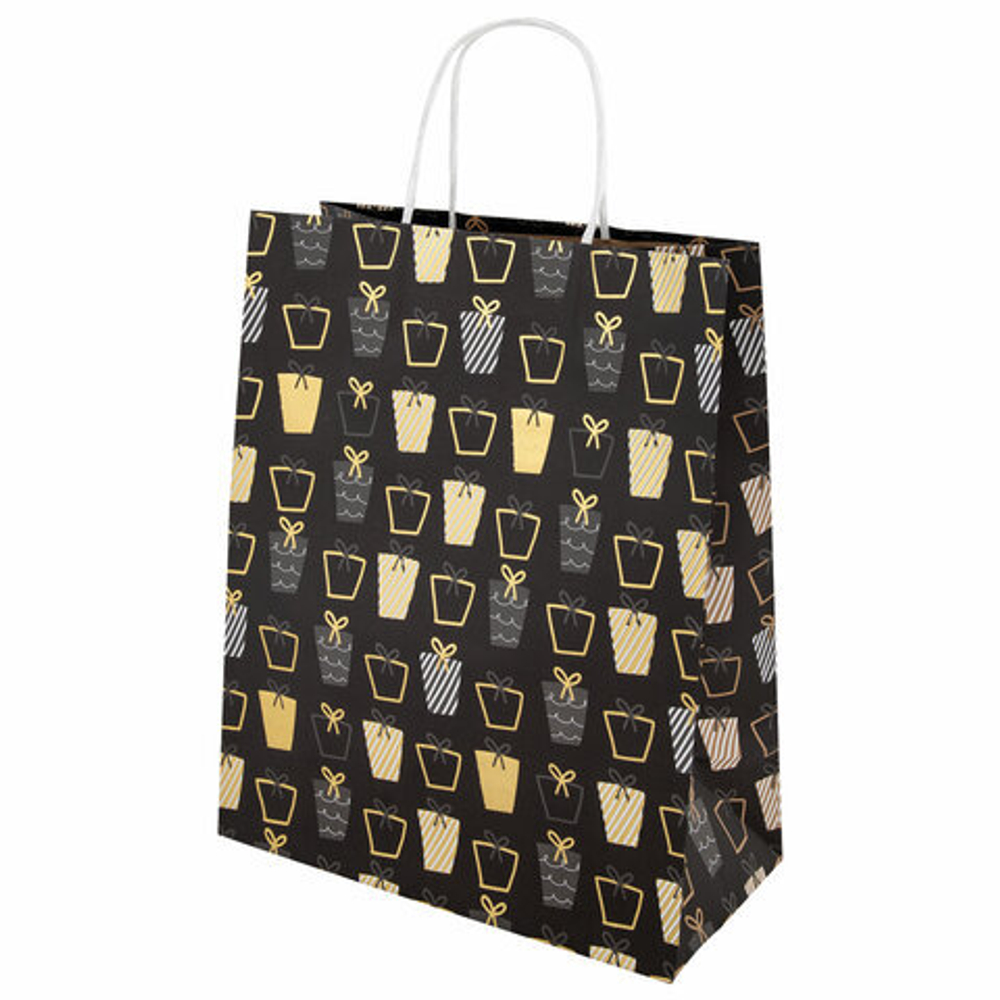 Сумка Крафт 27*32*13см Kraft Large ассорти 1шт