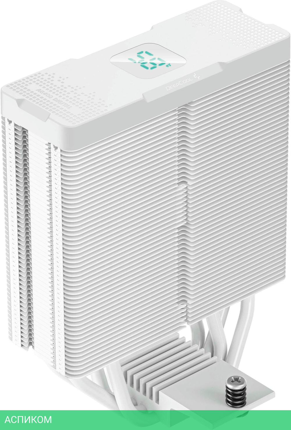 Кулер для процессора DeepCool AG400 DIGITAL WH (R-AG400-WHNDMN-G-1)