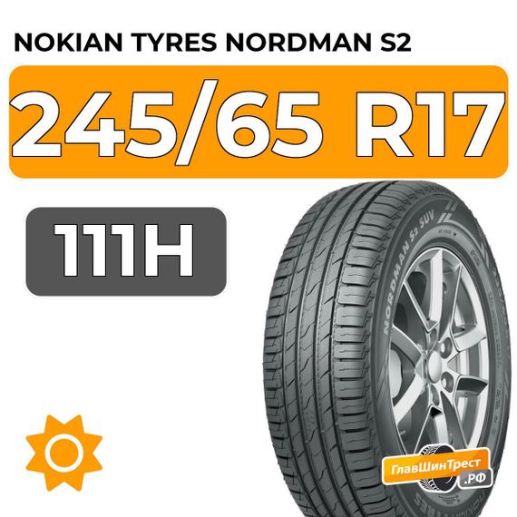 Nokian Tyres Nordman S2 SUV 245/65 R17 111H XL