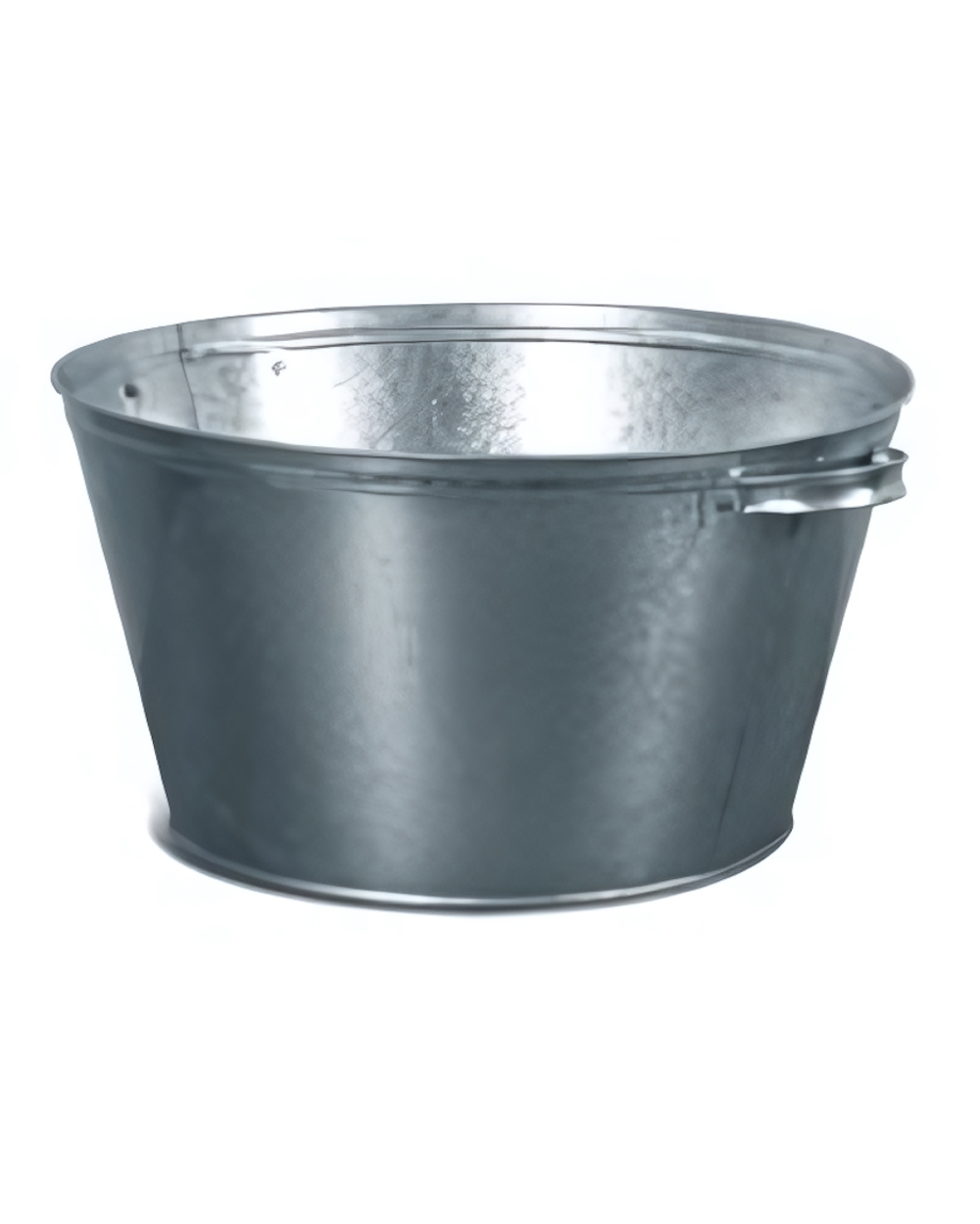 Таз оцинкованный круглый 26 л