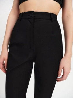 Брюки клеш черные OLA OLA