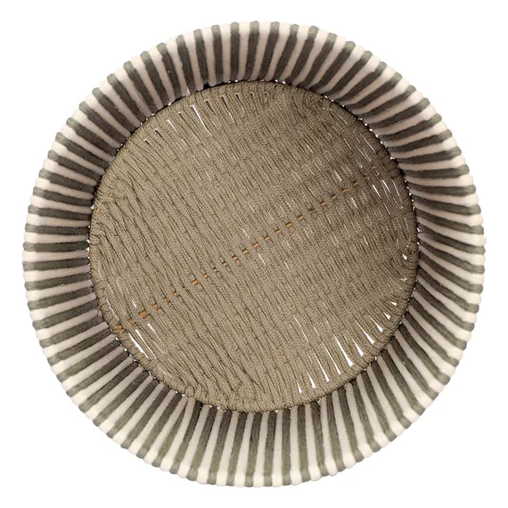 Корзина плетеная dholak grey из коллекции ethnic, размер m