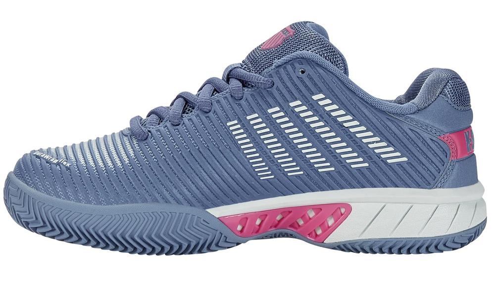 Женские Кроссовки теннисные K-Swiss Hypercourt Express 2 HB - infinity/blue blush/carmine rose