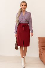 Юбка Карандаш с карманами №4 Valentina