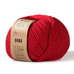 Пряжа Dona 50г, 115м, 100% меринос экстрафайн (цена за 1 шт)