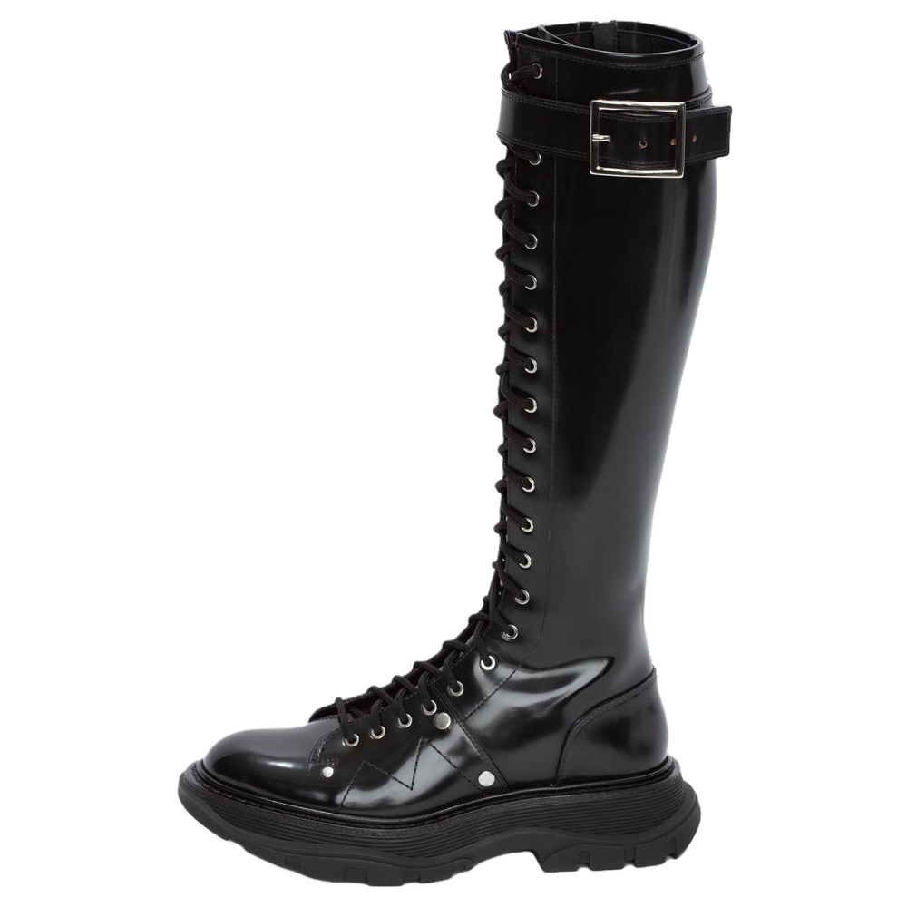 Alexander McQueen Tread Slick Boot "Black" Women"s