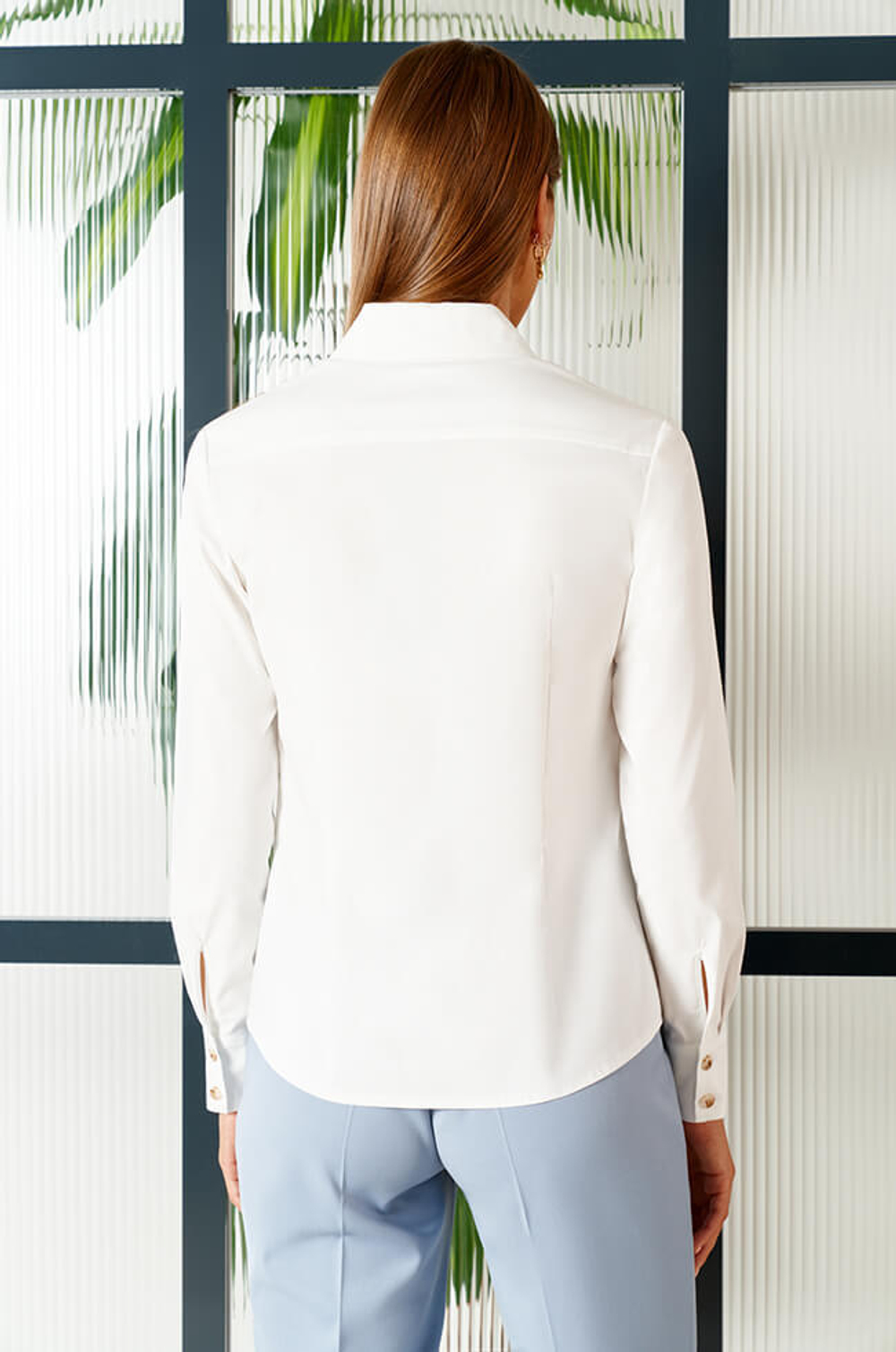 22618 Блузка женская (молочный)