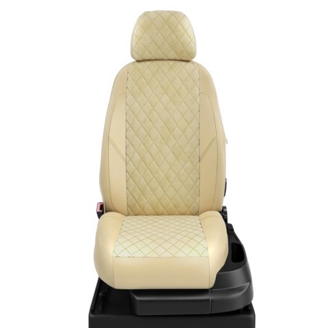 Бежевый + Бежевый, алькантара ромб, 7800 р. (Автолидер)