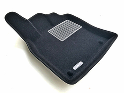 Коврики салона для VOLKSWAGEN Passat B8 (2016-)/SKODA Superb (2016-) Euromat 3D Business черные. Арт. EMC3D-004510