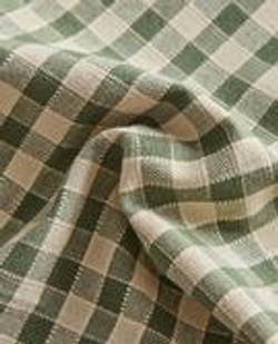 ZARA HOME НАБОР САЛФЕТОК В КЛЕТКУ (2 ШТ.), ЗЕЛЕНЫЙ