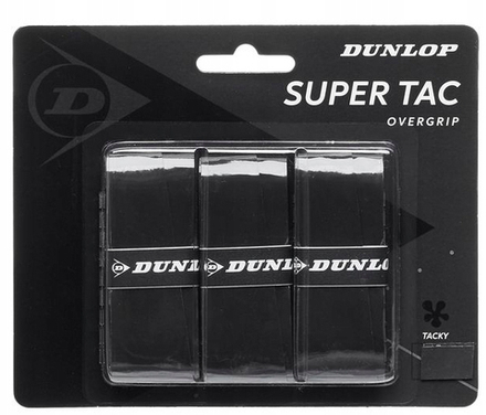 Теннисные намотки Dunlop Super Tac 3P - black