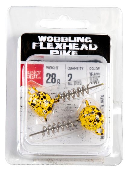 Груз-головки спираль LJ 3D BBS Series Wobbling Flexhead Pike 028г 002 2шт.
