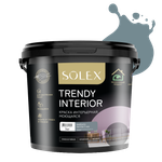 SOLEX Краска интерьерная моющаяся TRENDY INTERIOR цв.Маренго 7кг (Pantone 17-4408) (ИжСинтез)