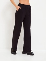 Штаны палаццо оверсайз черный