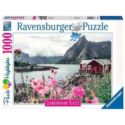 Ravensburger - Пазл Скандинавский дом Лофотенские острова Норвегия 1000 шт. 167401