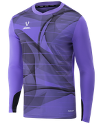Свитер вратарский DIVISION PerFormDRY GK Pattern LS, сиреневый/темно-серый/белый