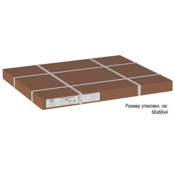 Стол придиванный Дей дуб жемчужный/черный