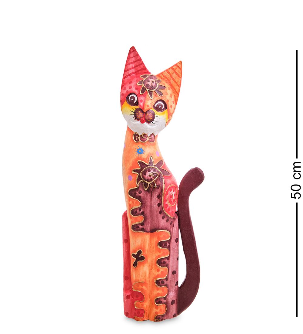 Decor and Gift 99-286 Статуэтка «Кошка» 50 см (албезия, о.Бали)