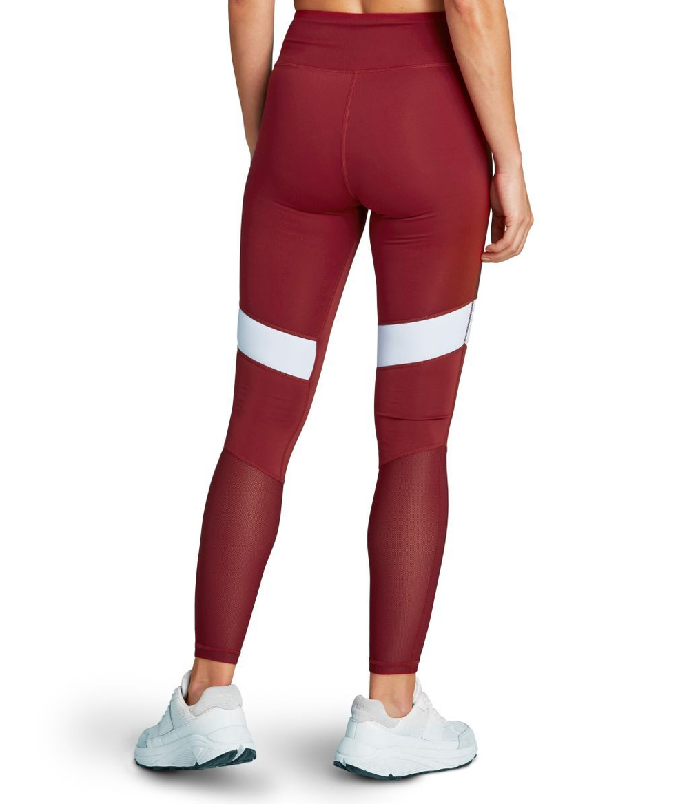 Leginsy Björn Borg High Waist Block Tights W - красный
