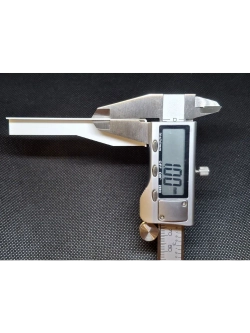 Соединитель для плинтуса 60x15 мм, стык пластиковый - 4 шт.