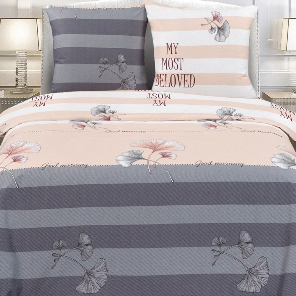 Комплект постельного белья "ВЛ. НАСТРОЕНИЕ", бязь Премиум, 100% хлопок, Россия.