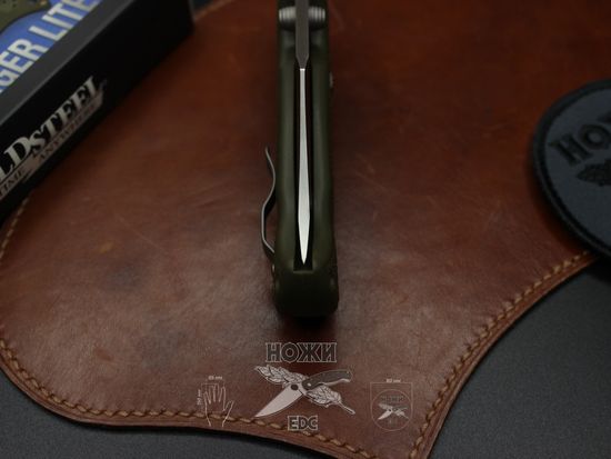 Складной нож Cold Steel 21A Bush Ranger Lite c клинком из стали 8Cr13MoV, рукоять GRN