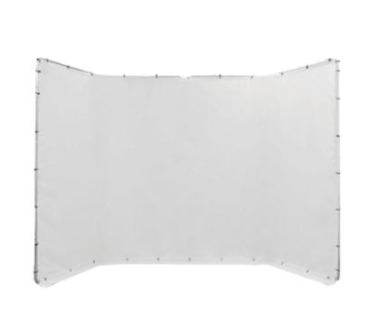 E-IMAGE MB42 collapsible background kit white Фон муслиновый 2.4х4 м на разборной раме, белый