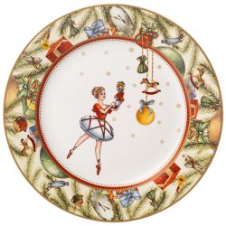 ТАРЕЛКА ЗАКУСОЧНАЯ LEFARD "ЩЕЛКУНЧИК" 20,5 СМ (КОР=18ШТ.)