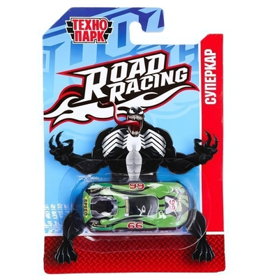 Модель ин. мет. "Road Racing Суперкар" веном 7,5см. в ассорт. блистер RR-7-2453336-PRE-R (Технопарк)