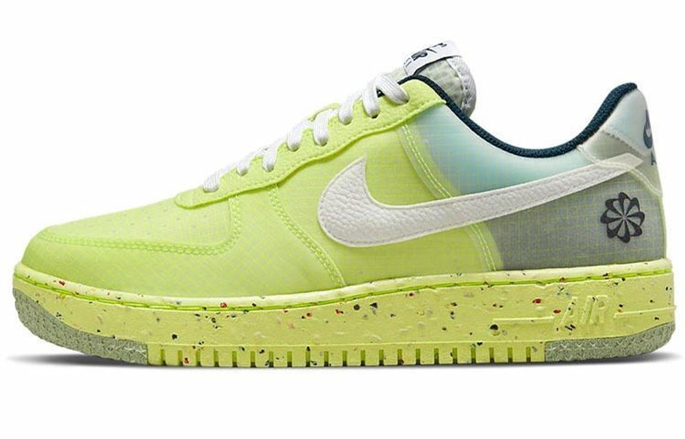 Кроссовки Nike Air Force 1 Low Crater "Lemon Twist"