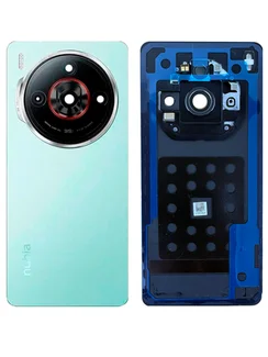 Задняя крышка для ZTE Nubia Z60S Pro зеленая (Green) со стеклом камеры