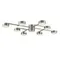 8115/8C COMFI LN25 206 никель, металл Люстра потолочная LED GX53 8*7W 220V DABRA