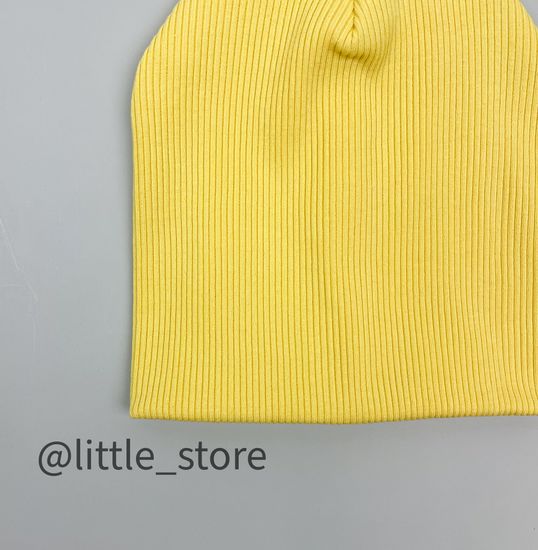 Шапка "Simple" двухслойная, Банан