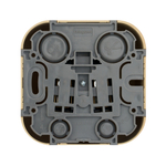 Розетка с заземлением без шторок IP20 16А 250В дерево Quteo Legrand