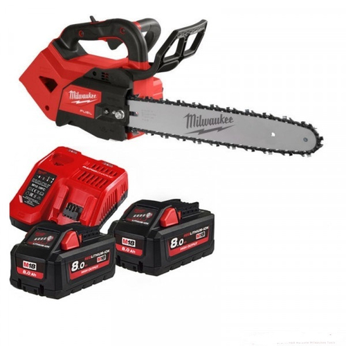 АККУМУЛЯТОРНАЯ ЦЕПНАЯ ПИЛА С ВЕРХНЕЙ РУКОЯТКОЙ 35 СМ M18 FUEL MILWAUKEE FTHCHS35-802