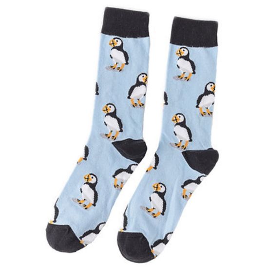 Носки Пингвины "Атлантический тупик", р-р 38-44 (голубой)