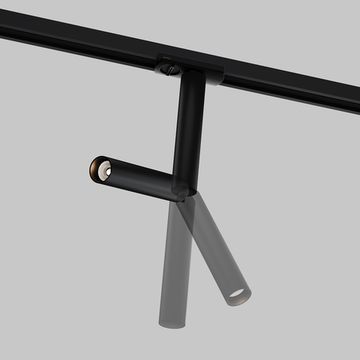 Трековый однофазный светодиодный светильник 6W 4000К TR142-1-6W4K-B чёрный Focus T Unity Maytoni