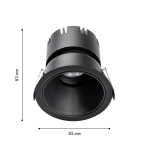 Встраиваемый светодиодный светильник Favourite Headset 4785-1C