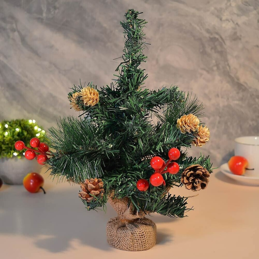 Елка настольная 30см декорированная, SYCB17-103