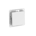 ATLASDESIGN AQUA 1-клавишный ПЕРЕКЛЮЧАТЕЛЬ IP44, сх.6, 10АХ, мех., быстрозажим. клем., БЕЛЫЙ ATN440161S