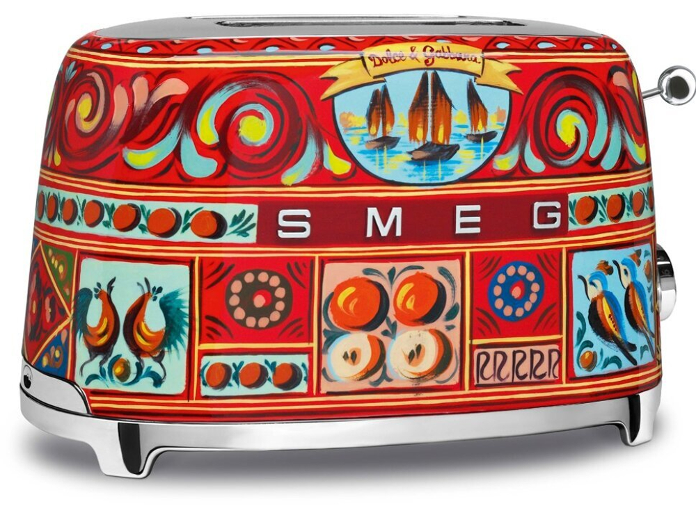 Тостер на 2 ломтика Smeg TSF01DGEU