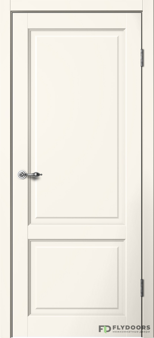 Межкомнатная дверь Classic C02 ПГ Ваниль эмалит