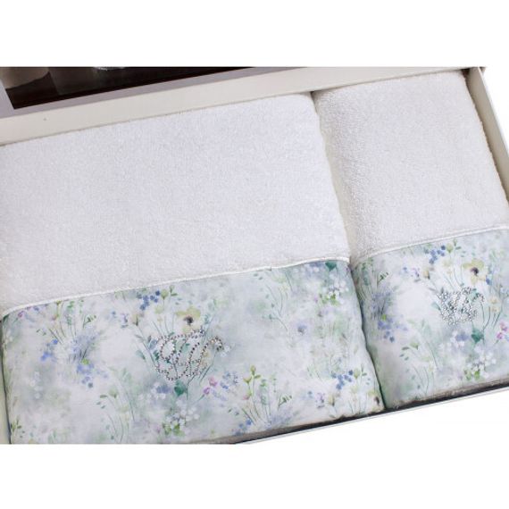 Набор полотенец Polina 2 предмета TIVOLYO HOME Турция