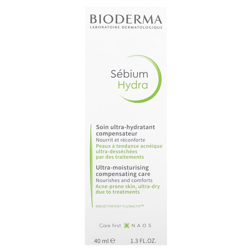 Bioderma, Sebium Hydra, 40 мл (1,3 жидк. унц.)