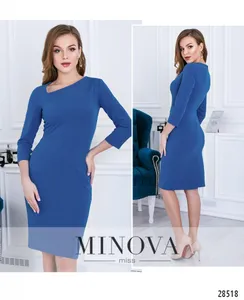 Платье 3115-джинс Minova
