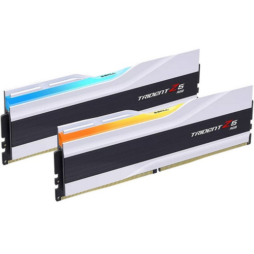Модуль памяти DIMM DDR5 32Gb, 7200Mhz, 2x16Gb, G.Skill Trident Z5 RGB White (F5-7200J3445G16GX2-TZ5RW)