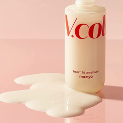 Укрепляющая ампула на основе растительного коллагена Manyo VCollagen Heart Fit Ampoule 50мл