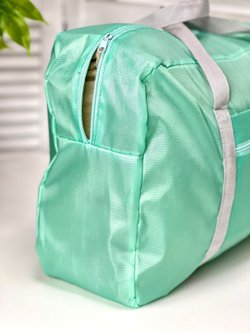 Сумка дорожная, текстильная мятная (201723116)